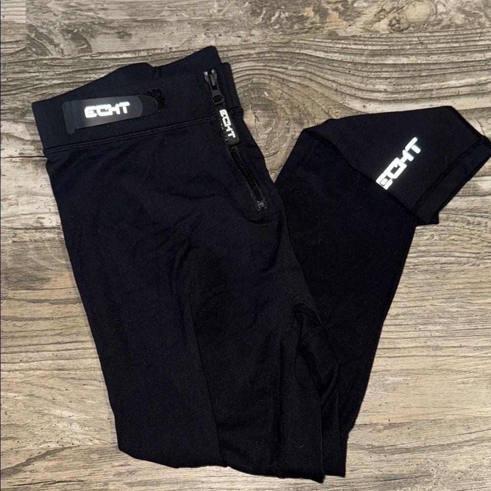 ECHT Black Leggings Sleek Athletic Design